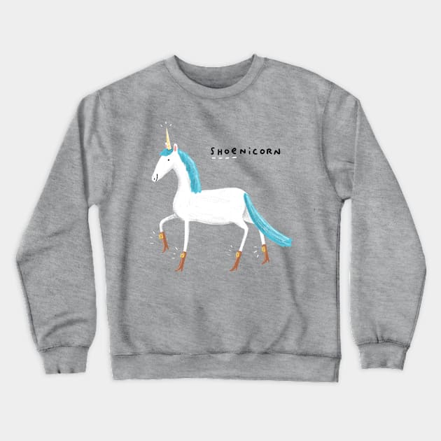 Shoenicorn Crewneck Sweatshirt by Sophie Corrigan